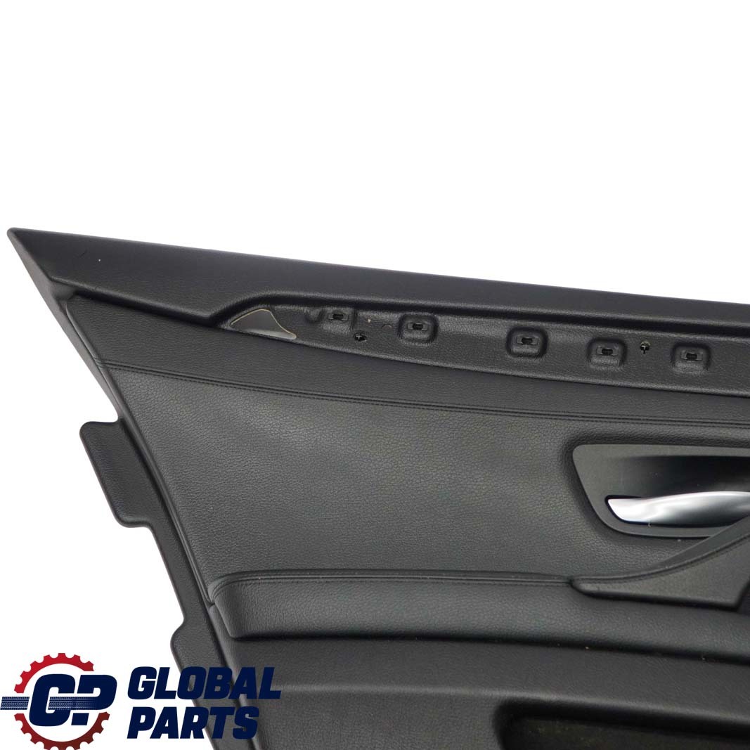 BMW 5 Serie F10 F11 Panneaux Portiere Arriere Gauche Cuir Noir