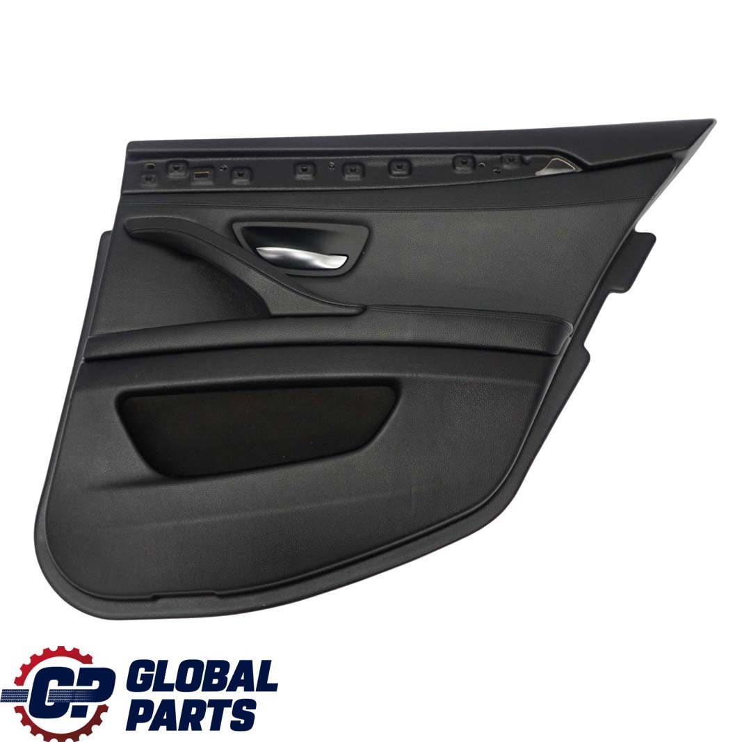 BMW 5 Serie F10 F11 Panneaux Portiere Arriere Droite Cuir Noir