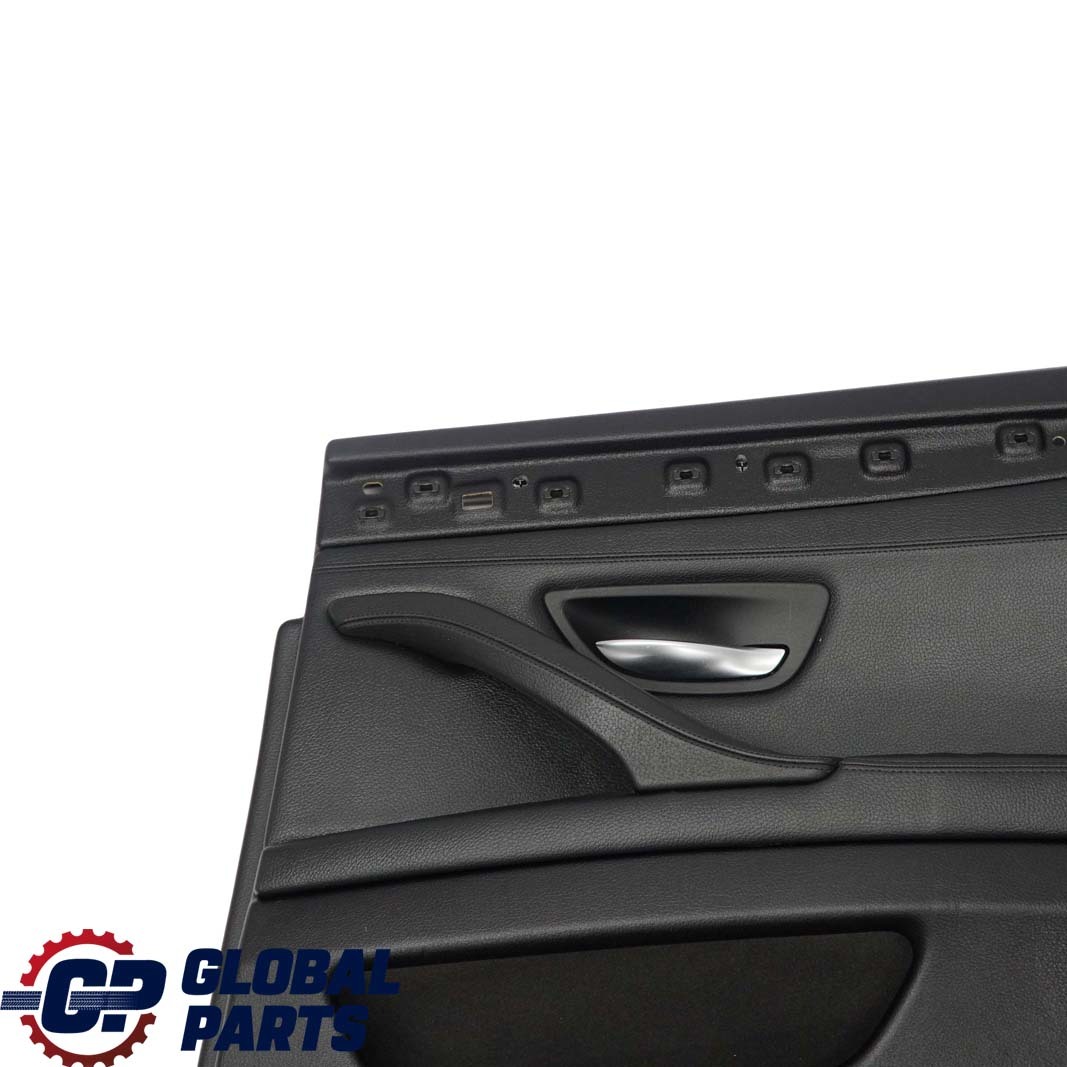 BMW 5 Serie F10 F11 Panneaux Portiere Arriere Droite Cuir Noir