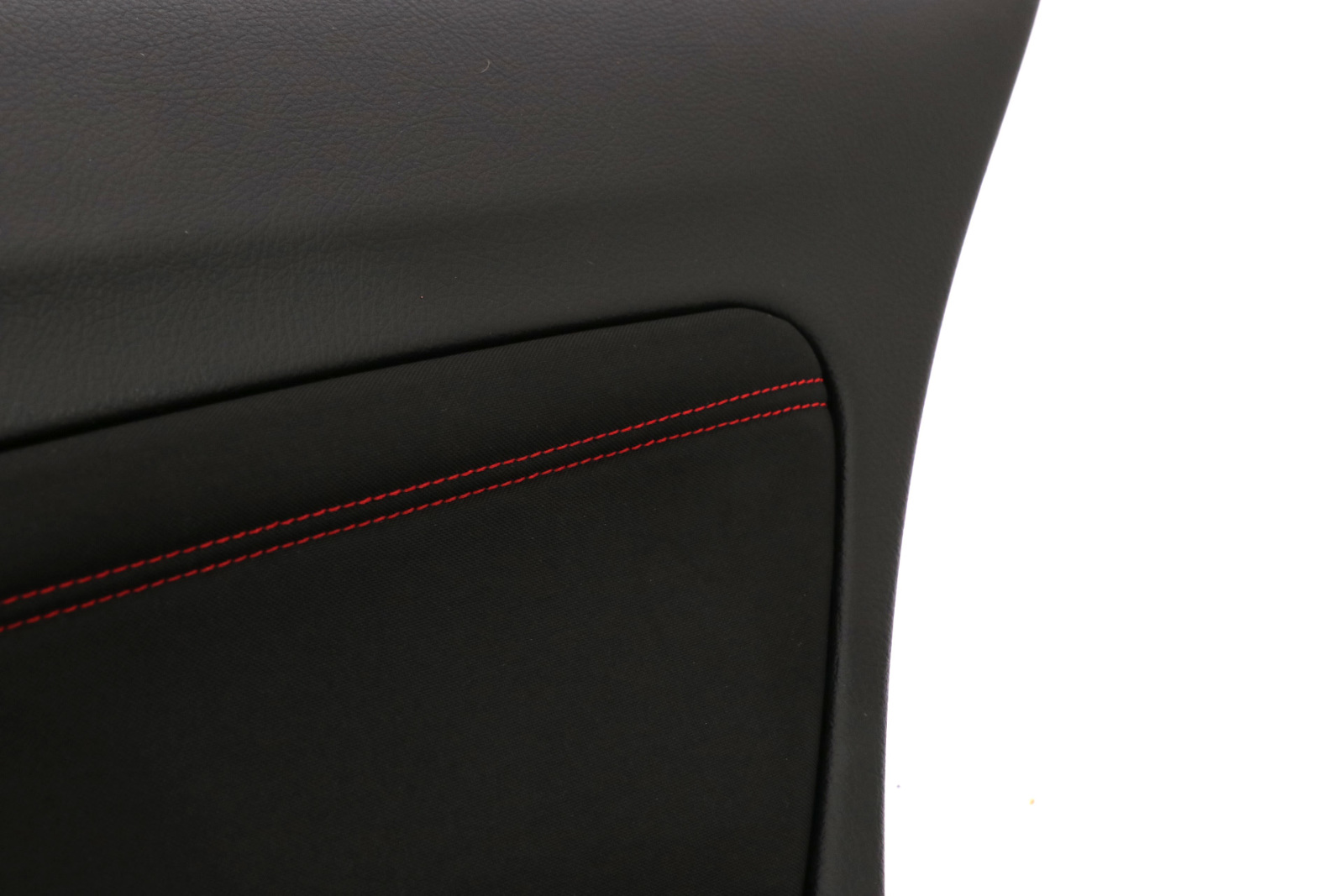 BMW F20 Panneau Portieres Tissu Arriere Droite Anthracite Noir Rouge