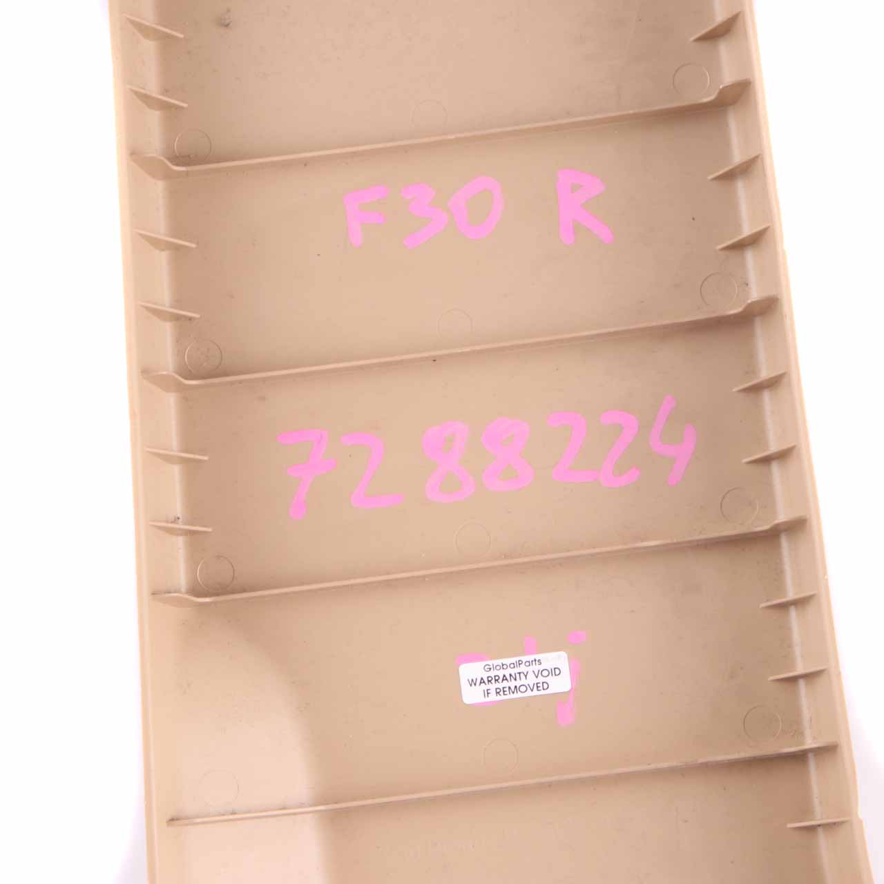 BMW F30 F31 F80 M3 Cover B-Column Bottom Right O/S Veneto Beige 7221002