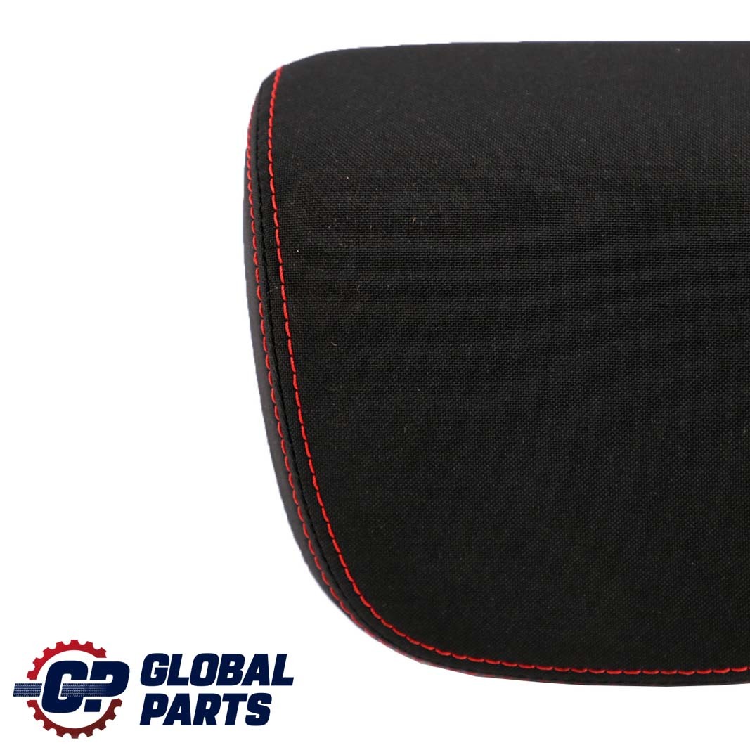 BMW F20 F30 Appui-tête central arrière en tissu Anthracite Rouge 7291122