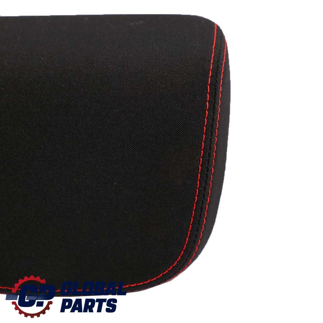 BMW F20 F30 Appui-tête central arrière en tissu Anthracite Rouge 7291122