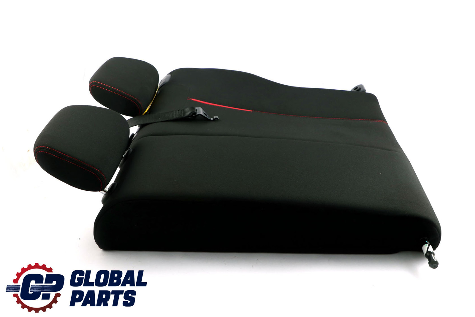 BMW 1 Series F20 F21 Rear Left Seat N/S Backrest Cover Cloth Fabric Black Red