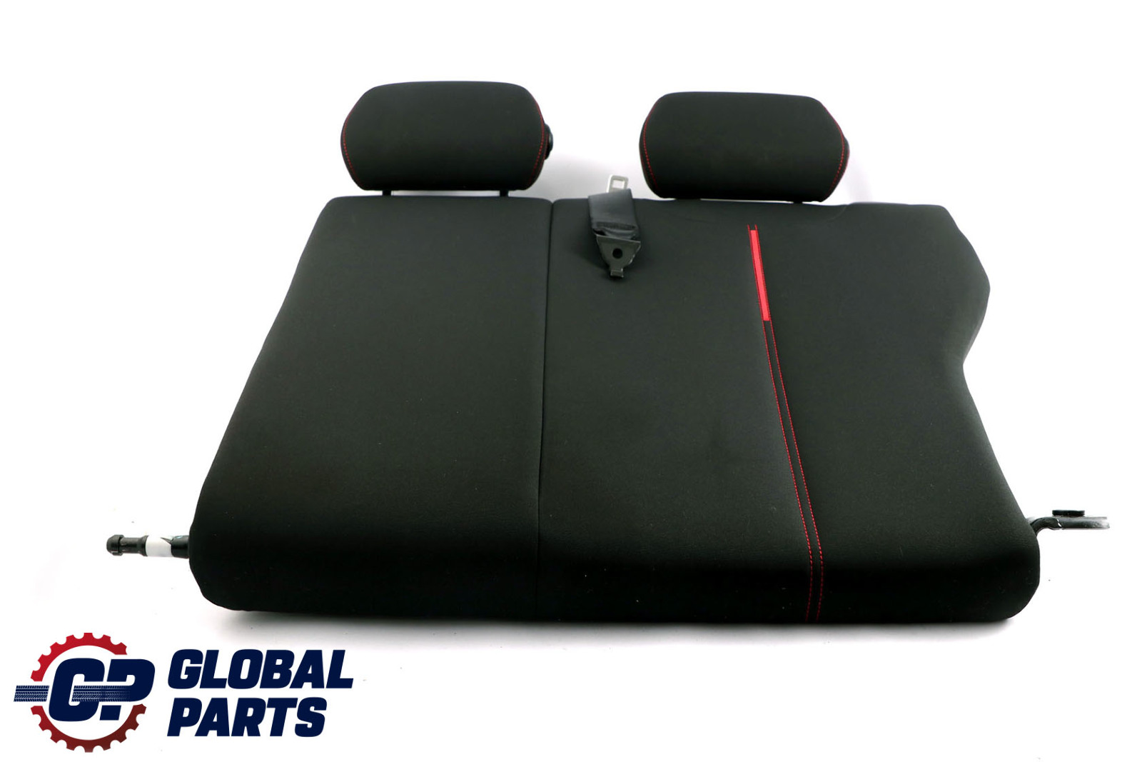 BMW 1 Series F20 F21 Rear Left Seat N/S Backrest Cover Cloth Fabric Black Red