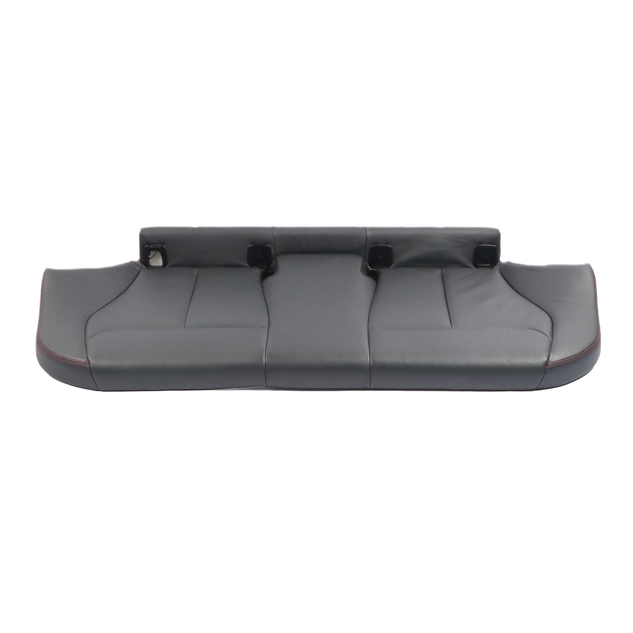 BMW F20 Rear Seat Bench Couch Sofa Cover Leather Dakota Black / Red Thread