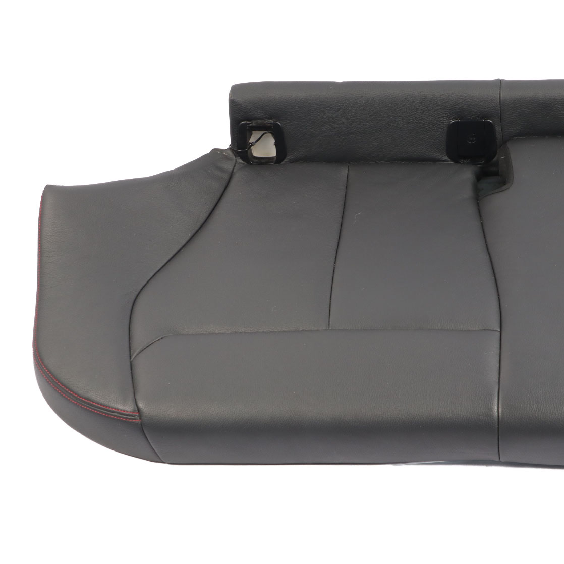 BMW F20 Rear Seat Bench Couch Sofa Cover Leather Dakota Black / Red Thread