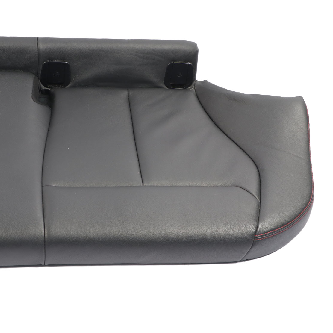 BMW F20 Rear Seat Bench Couch Sofa Cover Leather Dakota Black / Red Thread