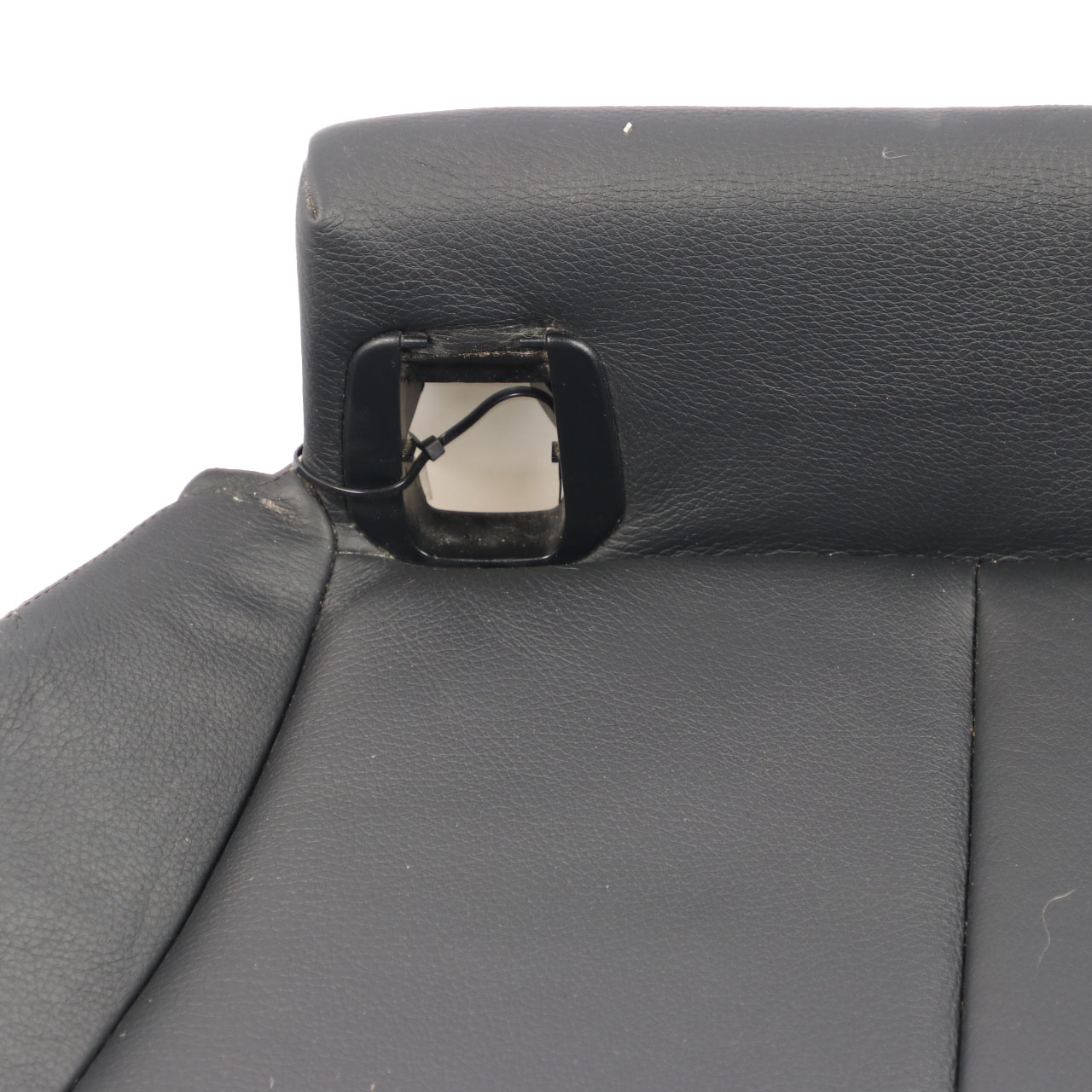 BMW F20 Rear Seat Bench Couch Sofa Cover Leather Dakota Black / Red Thread