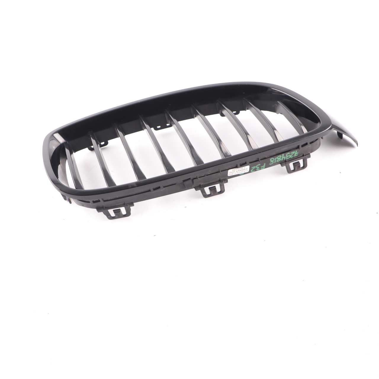 BMW F32 Pare chocs avant Grille Panneau d'habillage droit brillant 7294818