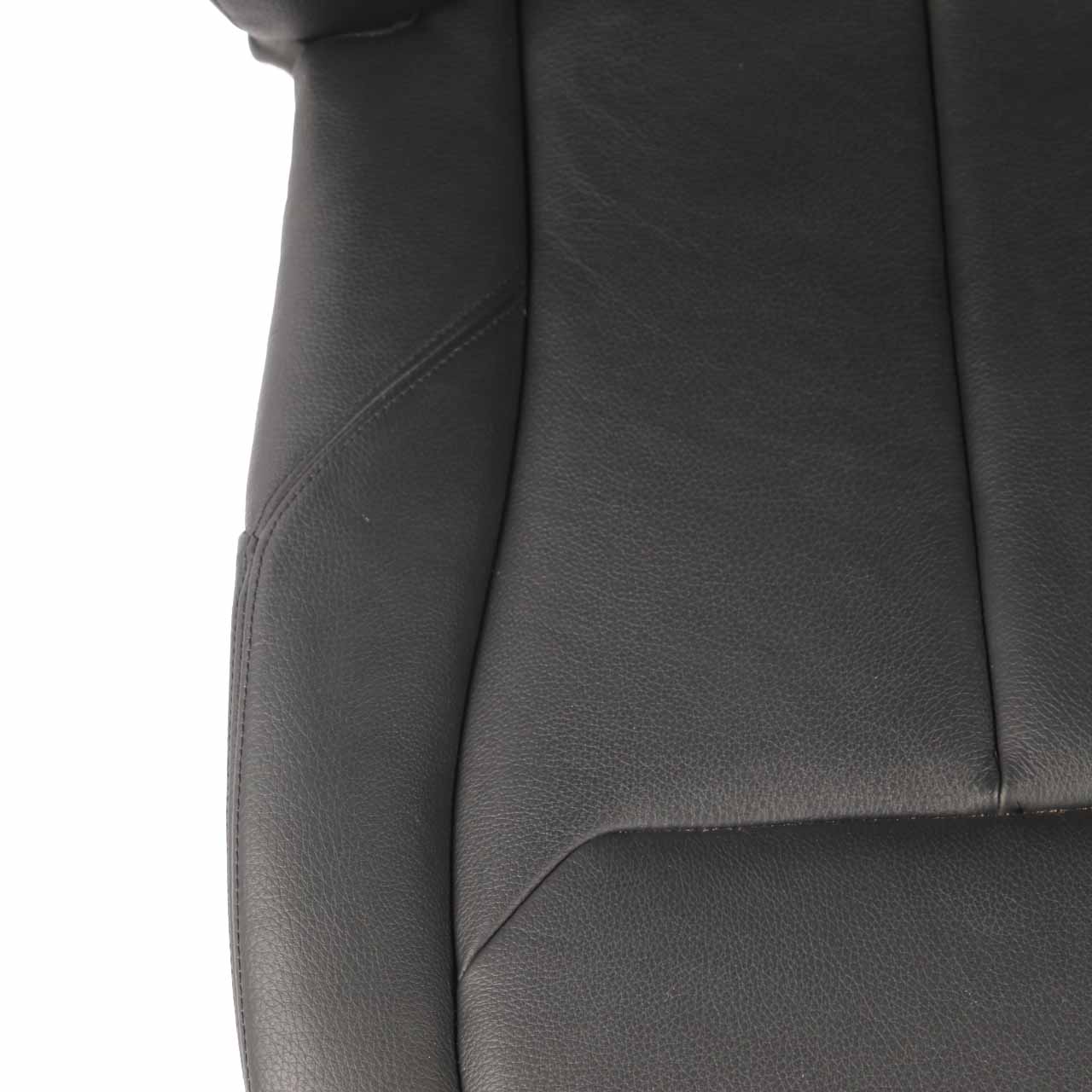 BMW F30 F31 Heated Leather Dakota Schwarz Black Front Left Seat