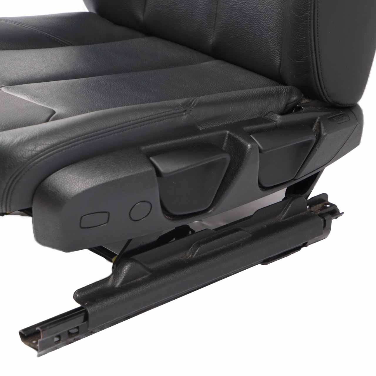 BMW F30 F31 Heated Leather Dakota Schwarz Black Front Left Seat