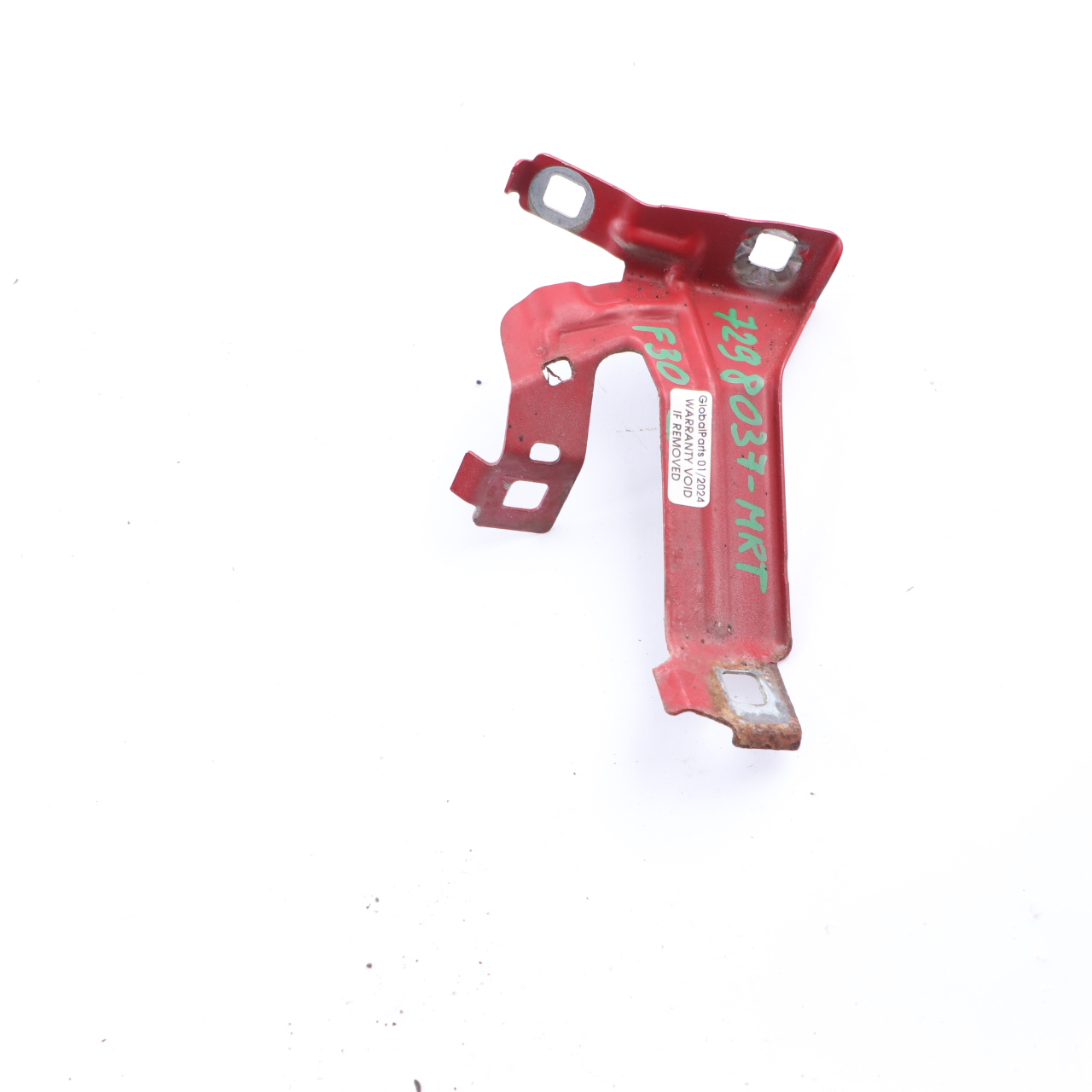 BMW F30 F31 F32 Support d'aile Panneau avant gauche Bracket Melbourne Red A75