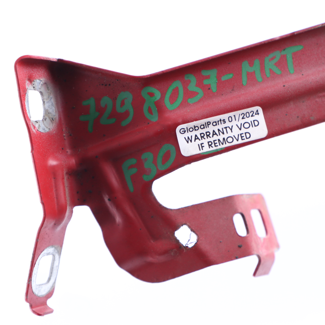 BMW F30 F31 F32 Support d'aile Panneau avant gauche Bracket Melbourne Red A75