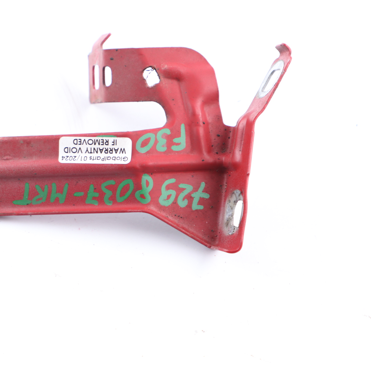 BMW F30 F31 F32 Support d'aile Panneau avant gauche Bracket Melbourne Red A75