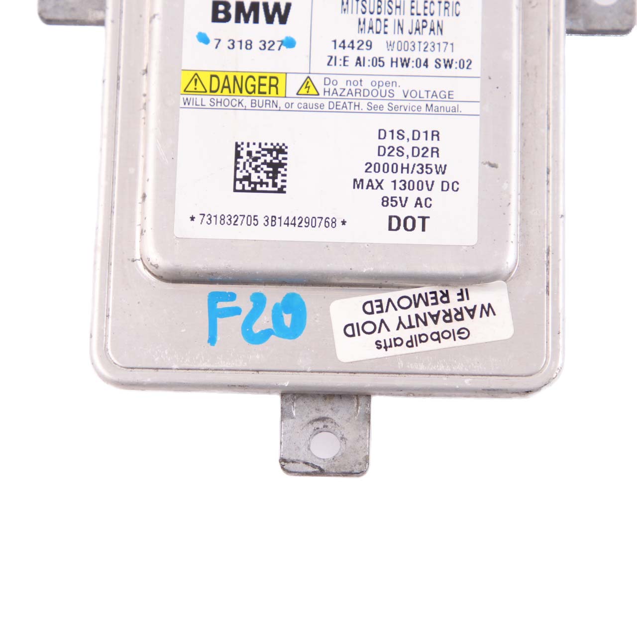 BMW E84 E90 LCI F10 F20 Mitsubishi Xenon Boite de Commande Phares ecu 7318327