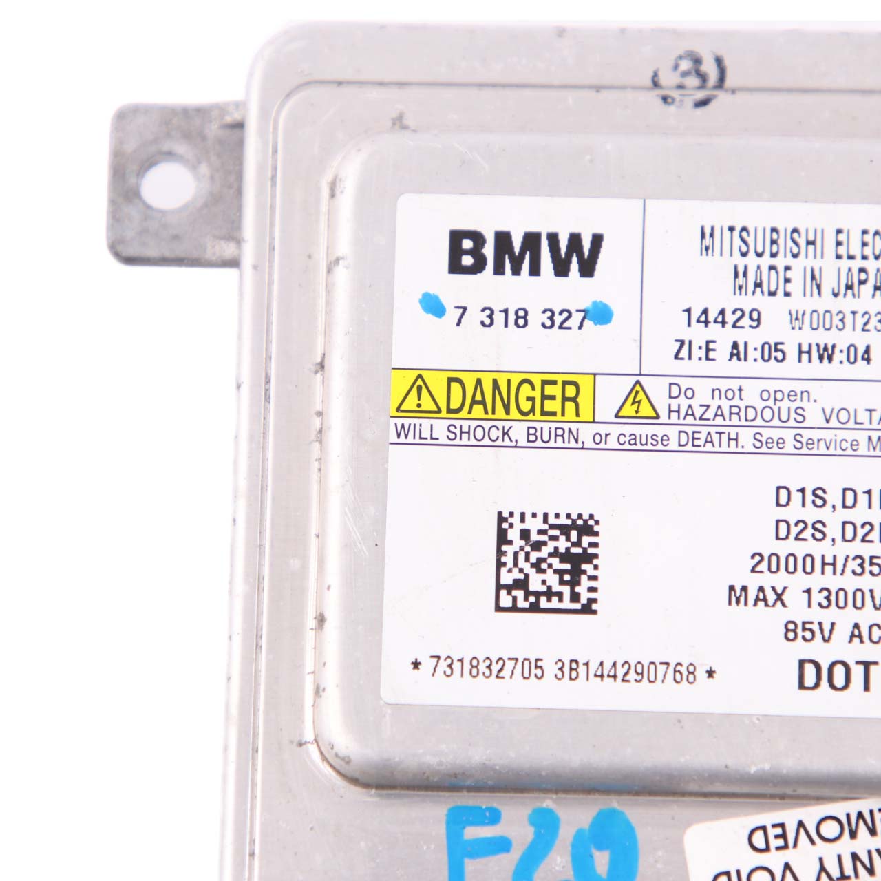 BMW E84 E90 LCI F10 F20 Mitsubishi Xenon Boite de Commande Phares ecu 7318327