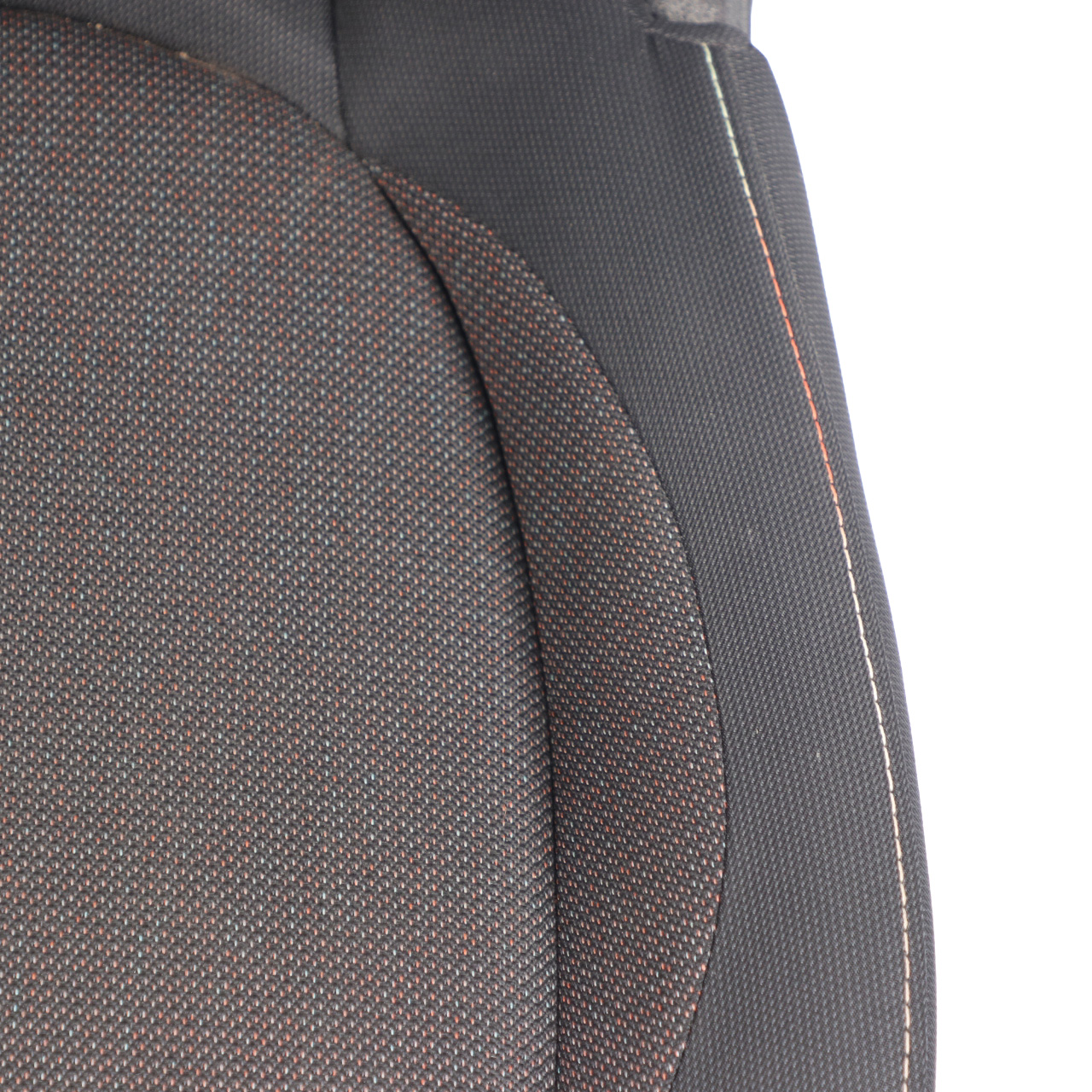 Mini Cooper One F60 Front Right O/S Cloth Seat Fabric Firework / Carbon Black