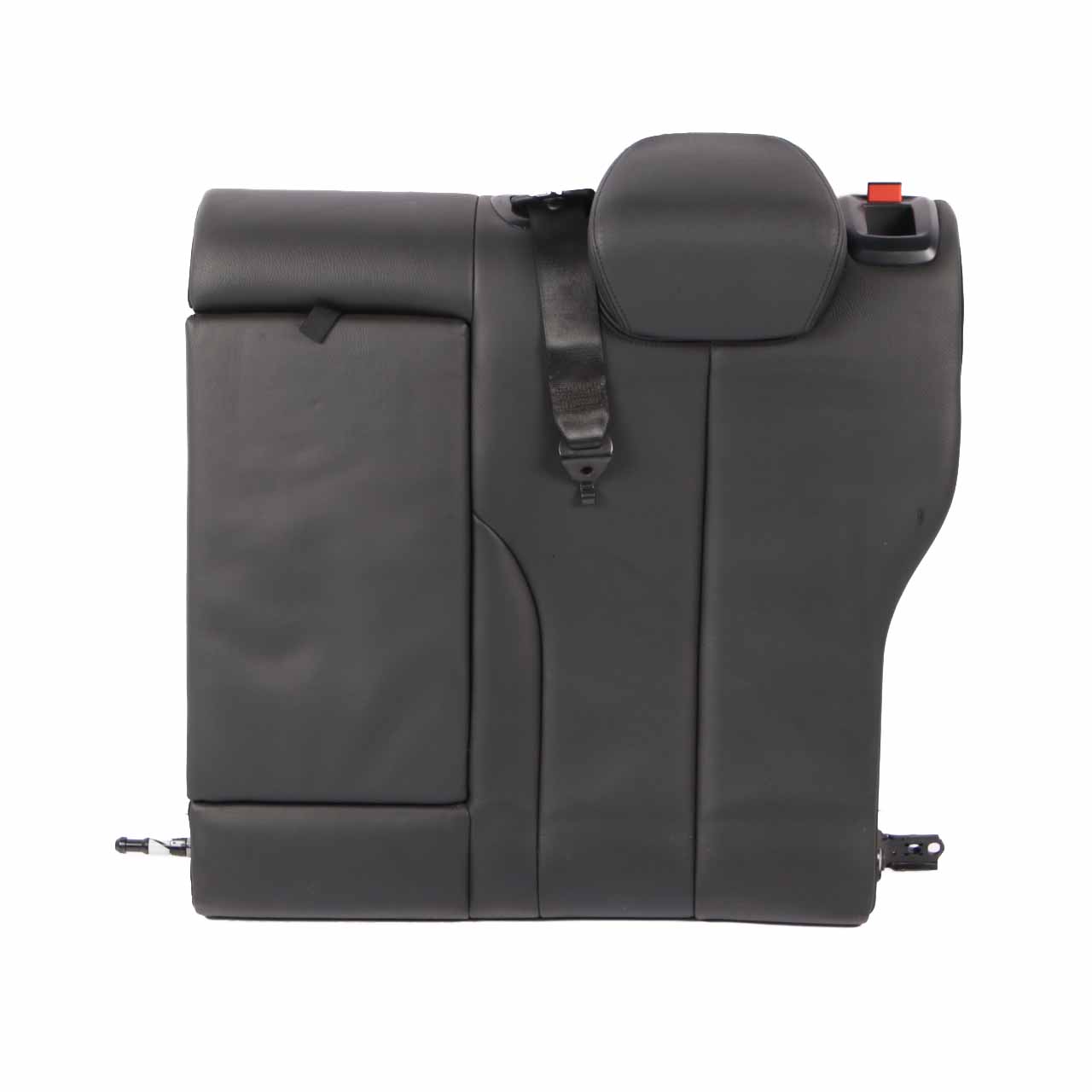 BMW F36 Seat Backrest Rear Left N/S Covering Black Leather Dakota