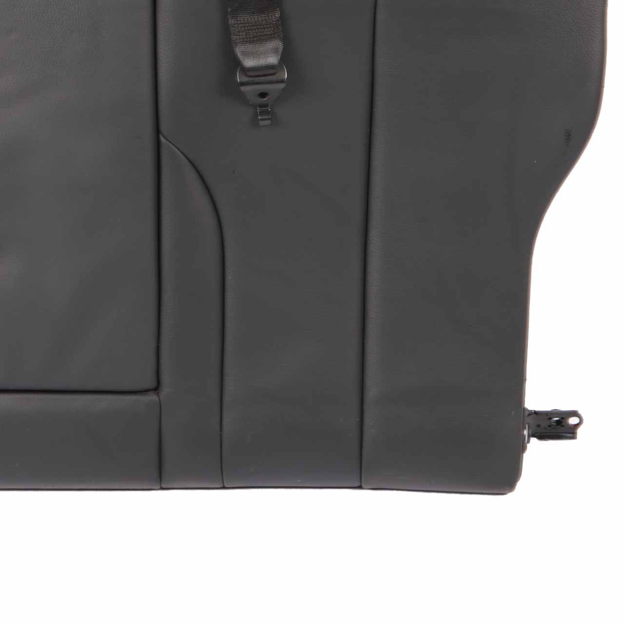 BMW F36 Seat Backrest Rear Left N/S Covering Black Leather Dakota