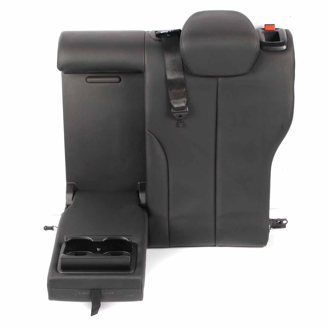 BMW F36 Seat Backrest Rear Left N/S Covering Black Leather Dakota