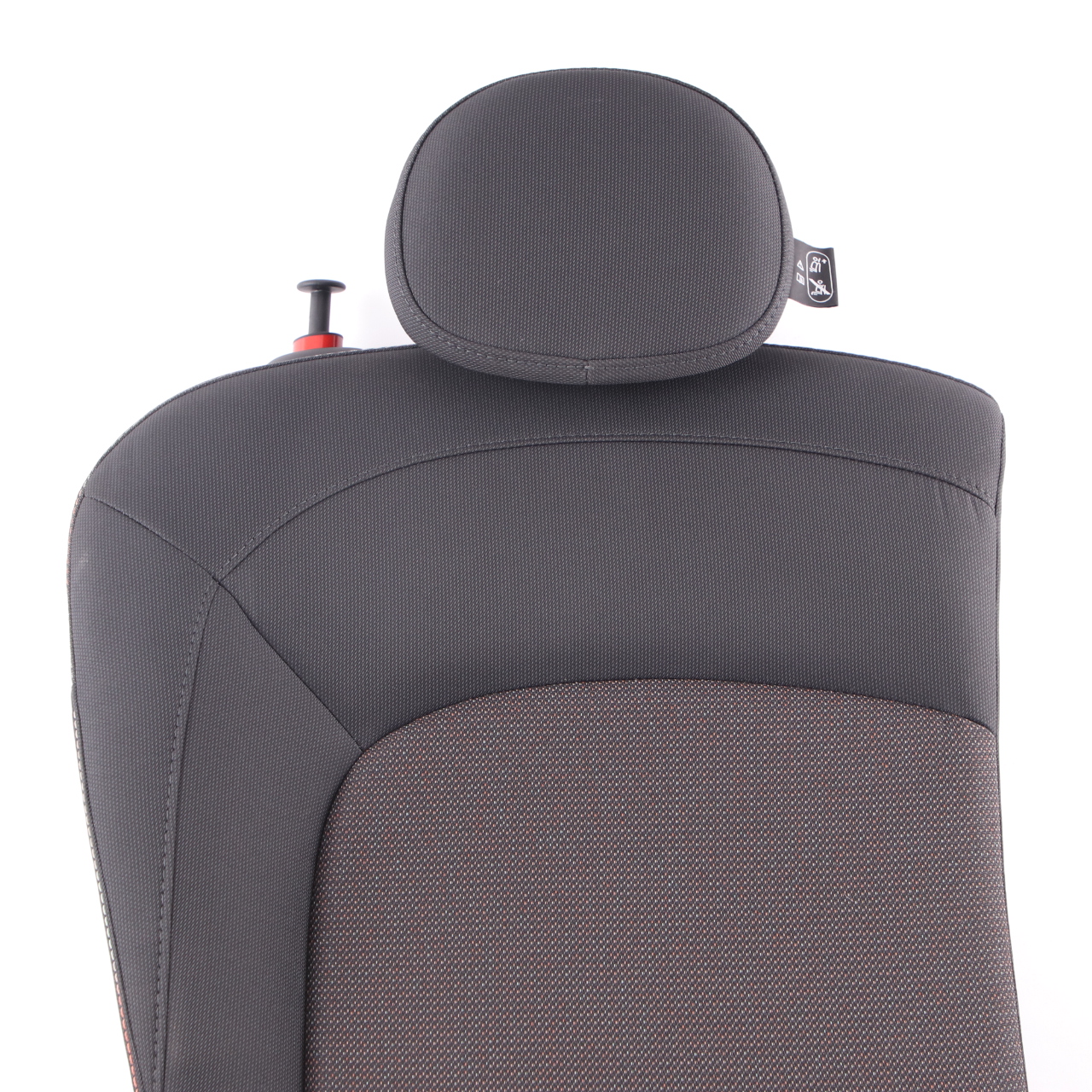 Seat Backrest Mini F55 Rear Right O/S Seat Back Cover Cloth Firework Black