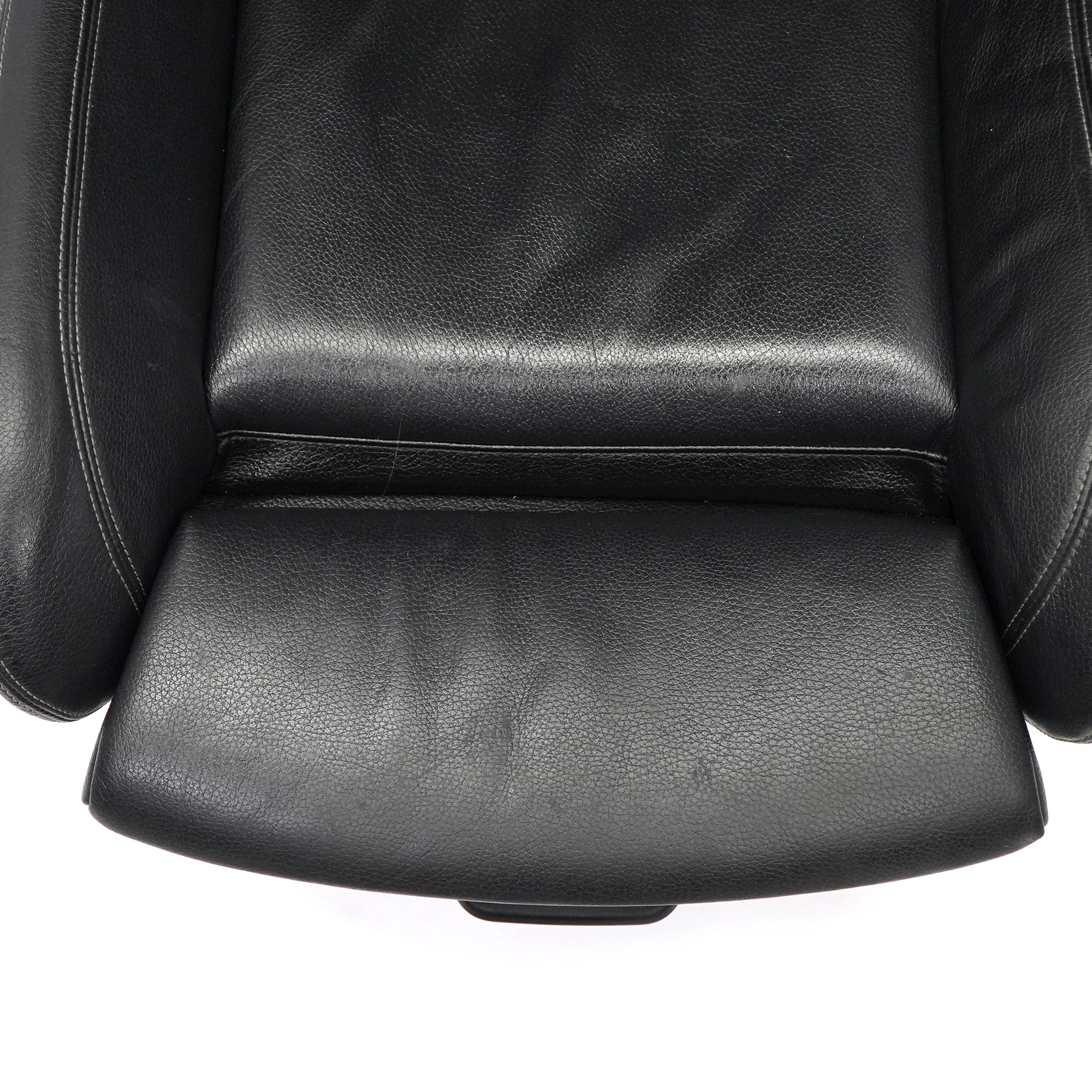 BMW F10 F11 LCI M-Sport Heated Front Left N/S Seat Leather Black Exclusive Seam