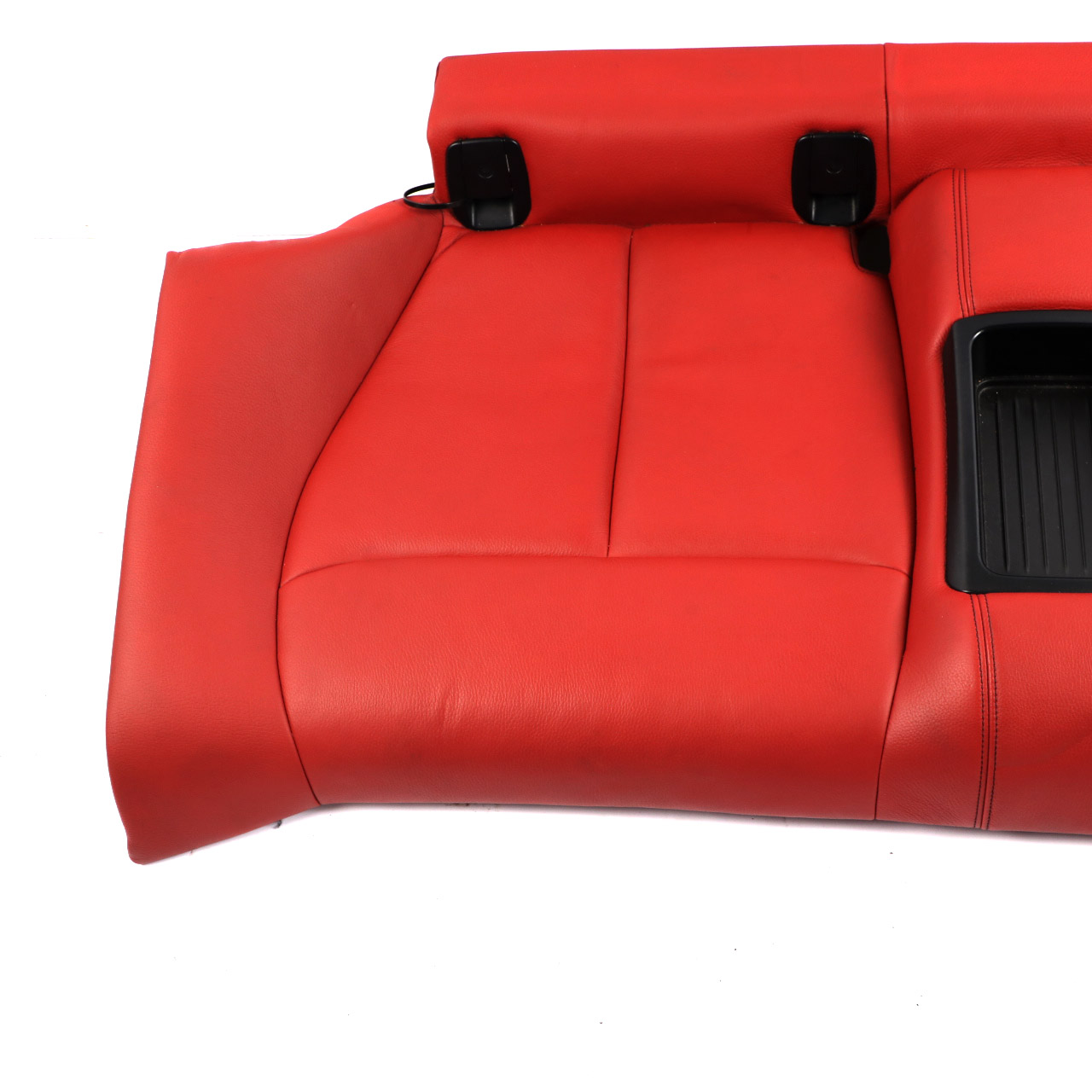 BMW F32 Seat Bench Rear Couch Sofa Covering Red Leather Dakota