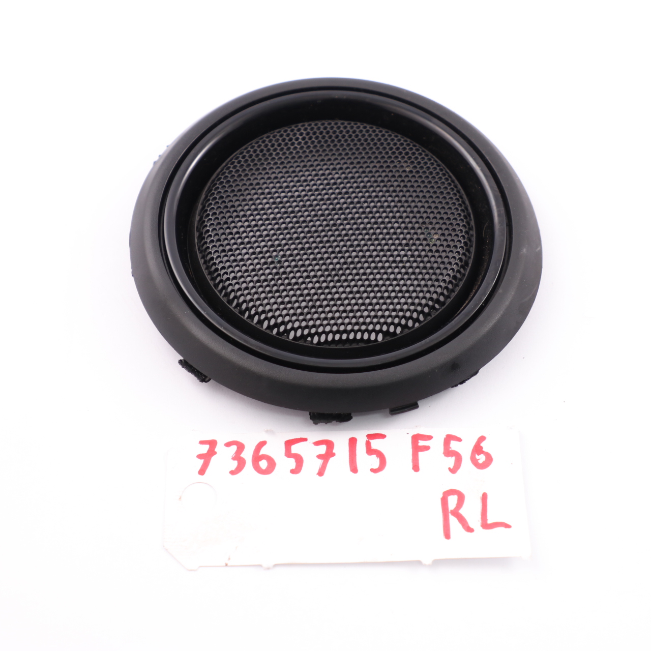 Mini F56 Enceinte Cache Grille Panneau arrière gauche Carbone Noir