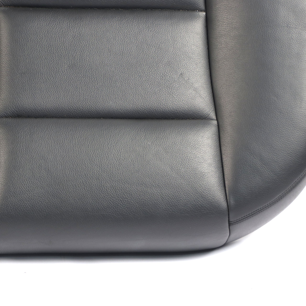 Seat Bench Rear BMW F10 LCI Base Couch Cover Leather Dakota Black 7370455