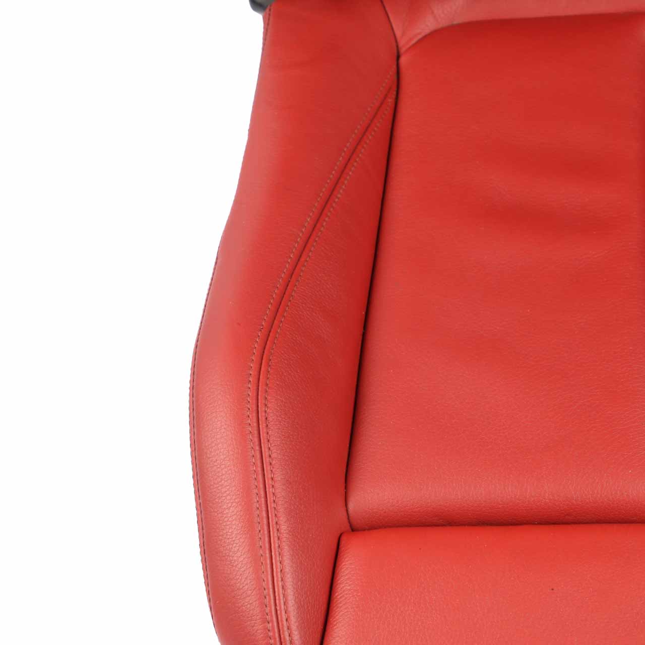 Siège Avant BMW F21 Gauche Sport Chauffant Cuir Dakota Korall Rot Accent Noir