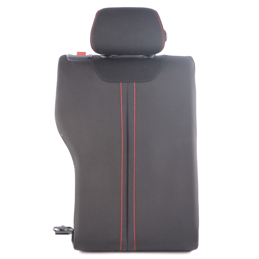 BMW F20 F21 LCI Rear Right Seat O/S Backrest Cover Cloth Fabric Anthracite Red