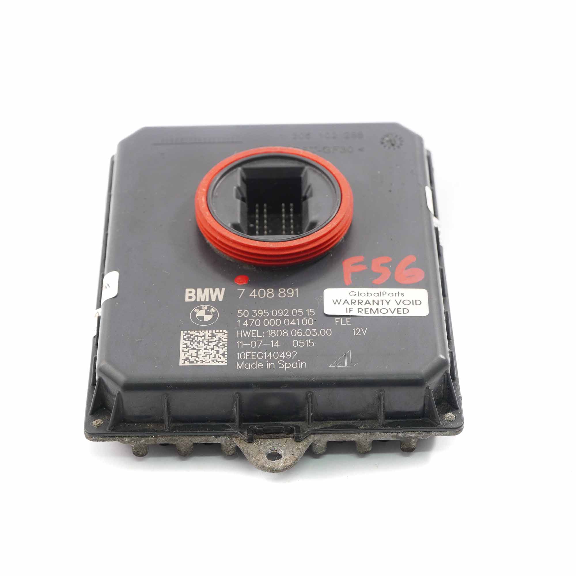 Mini Cooper F55 F56 F57 F60 Module ballast controle niveau phares LED 7408891