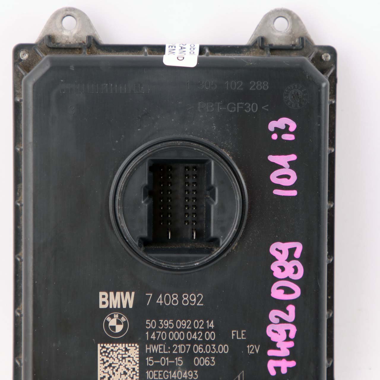 Module Phares BMW i3 I01 Unité  l'éclairage avant Électronique LED 7408892