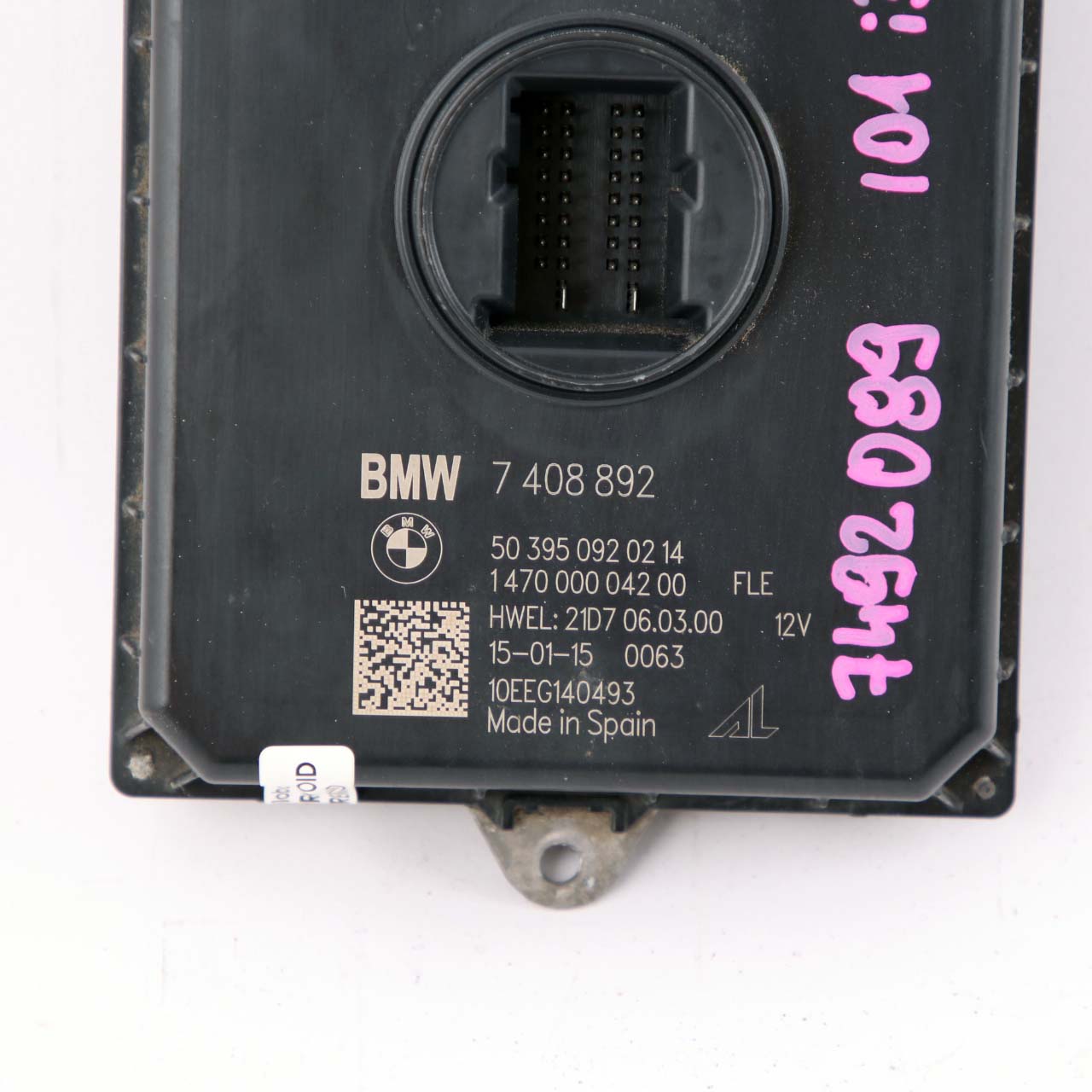 Module Phares BMW i3 I01 Unité  l'éclairage avant Électronique LED 7408892