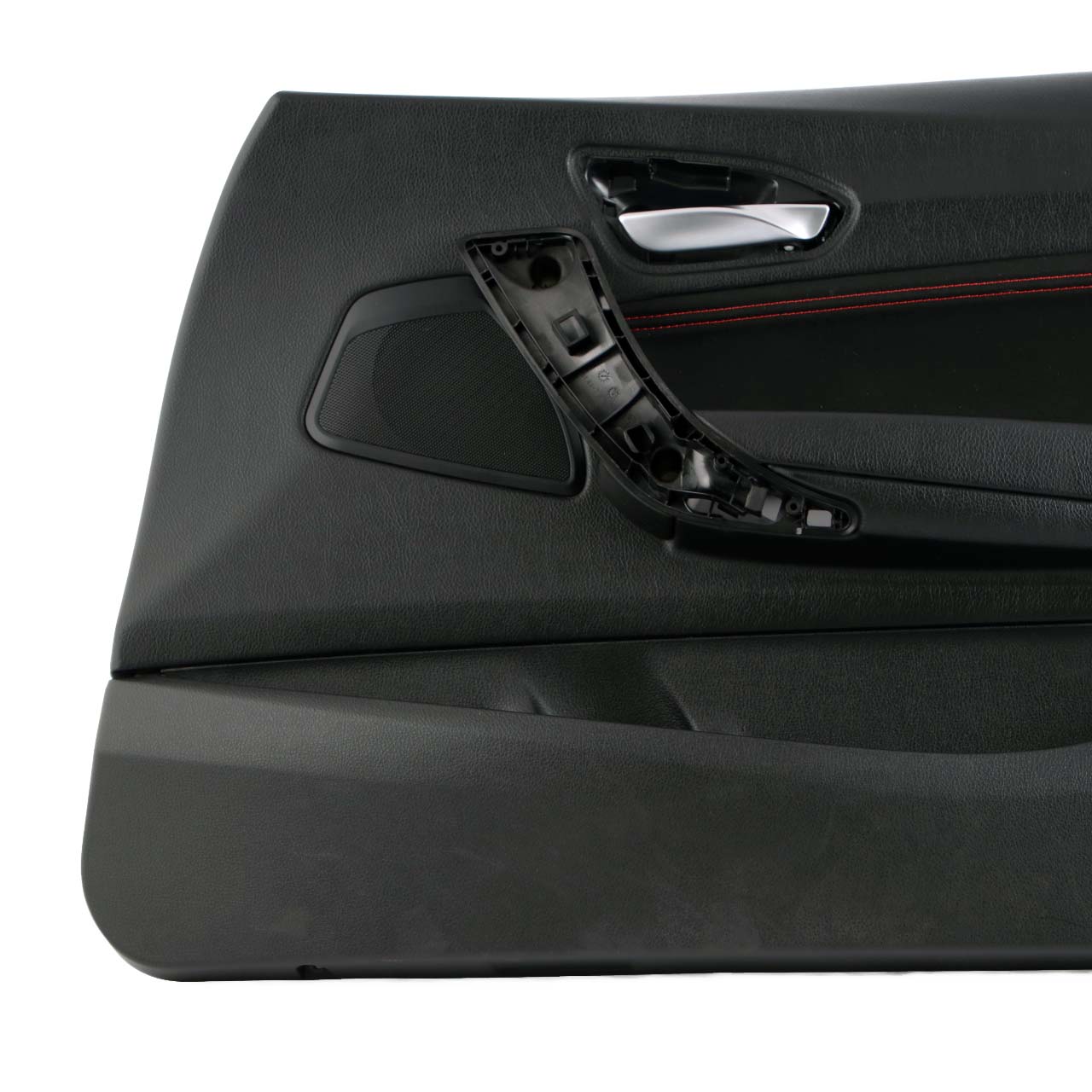 BMW F21 F22 F23 LCI Carte de Porte Avant Droite Tissu Anthracite Rouge