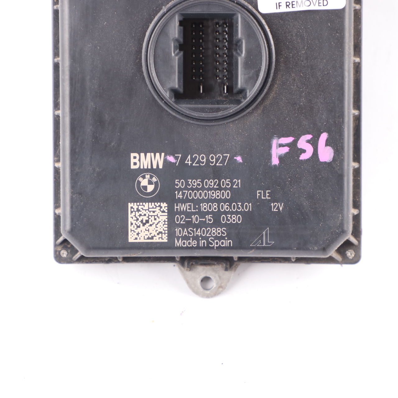 Mini F55 F56 Module Phares Unité Contrôle Lumière Avant Electronique LED 7408892