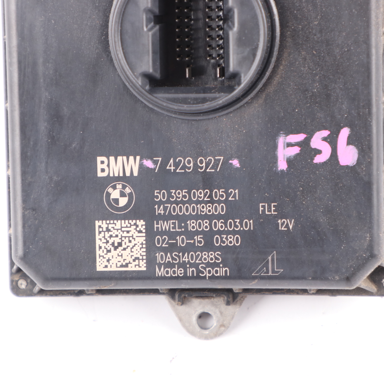 Mini F55 F56 Module Phares Unité Contrôle Lumière Avant Electronique LED 7408892