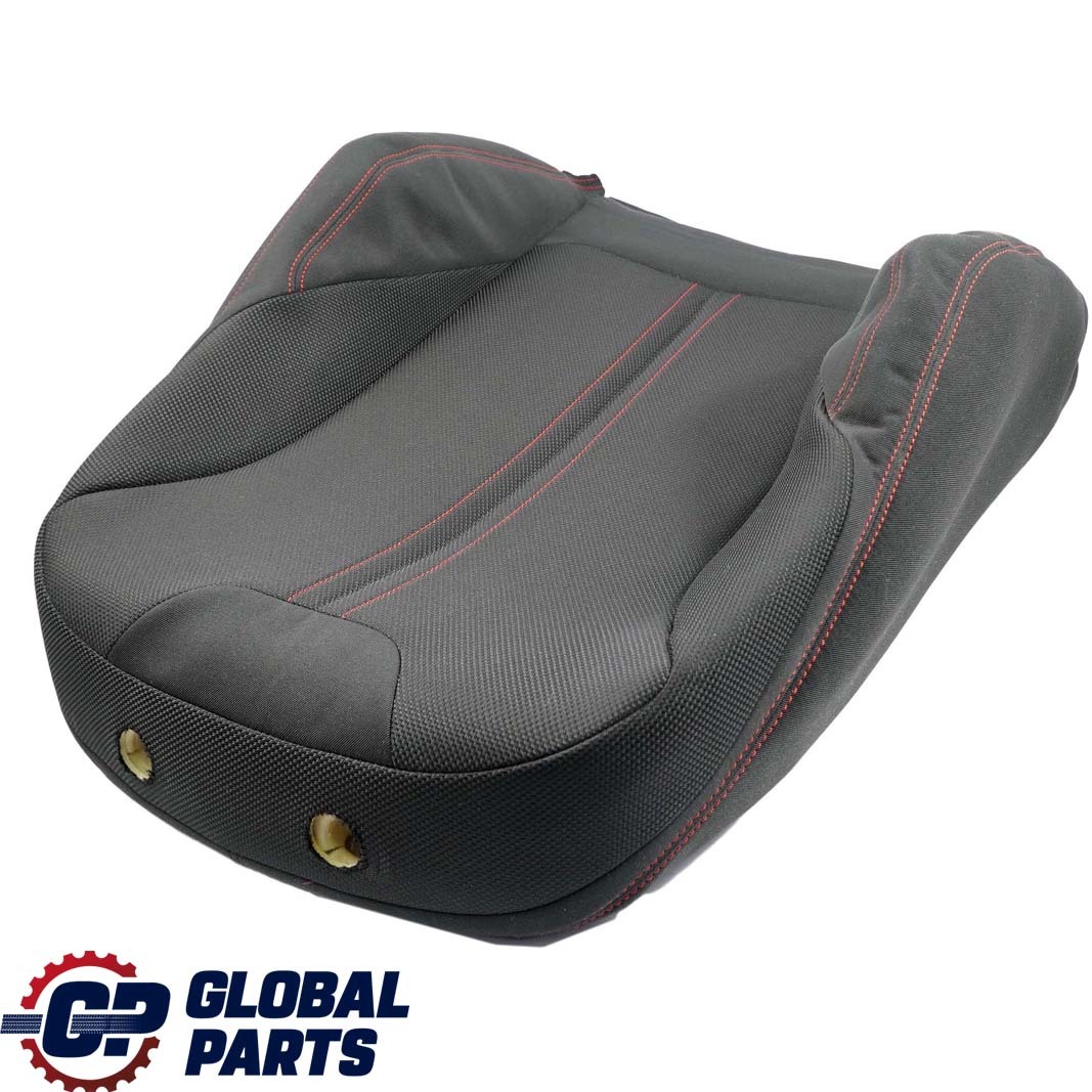 BMW F20 F30 LCI Front Right Sport Seat O/S Backrest Cover Cloth Anthracite Red