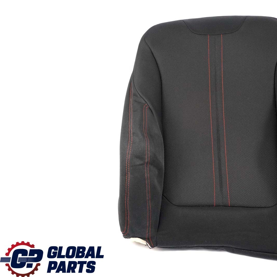 BMW F20 F30 LCI Front Right Sport Seat O/S Backrest Cover Cloth Anthracite Red