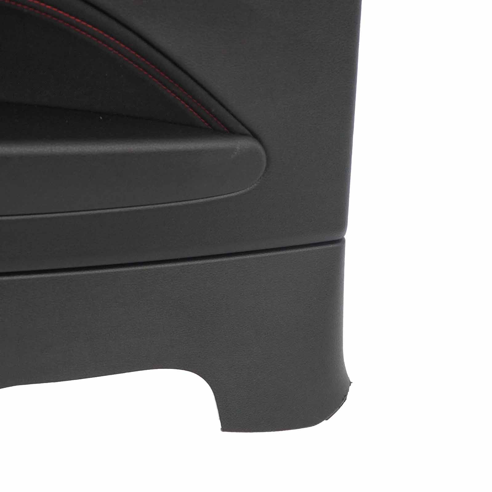 BMW F22 LCI Panneau latéral de garniture arrière gauche tissu Anthracite Rouge