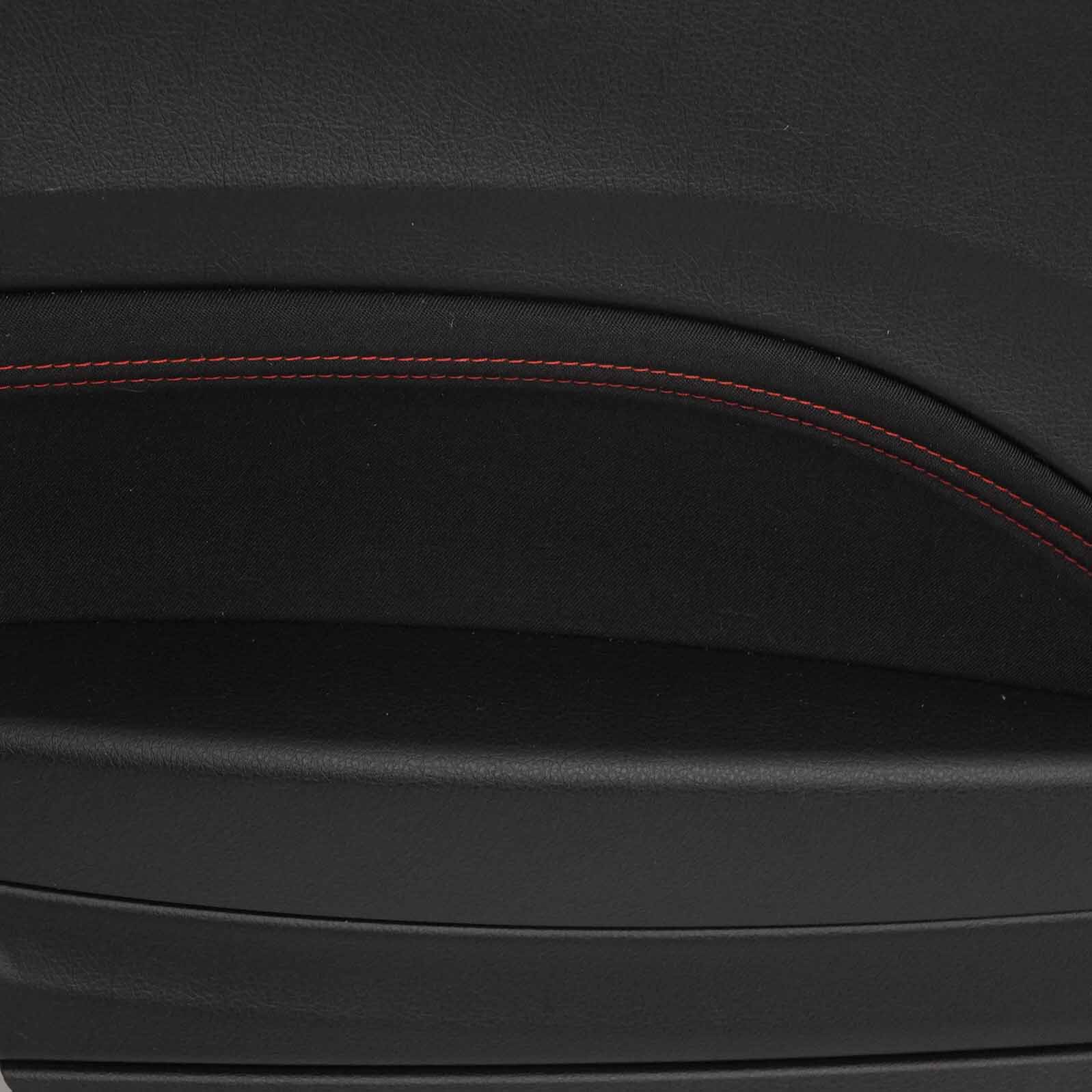 BMW F22 LCI Panneau latéral de garniture arrière gauche tissu Anthracite Rouge