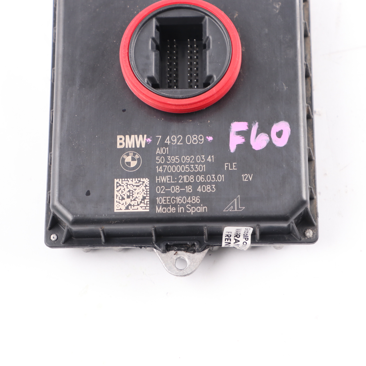 BMW F45 F48 Mini F55 F56 LED Contrôle de niveau Ballast Modul 7492089