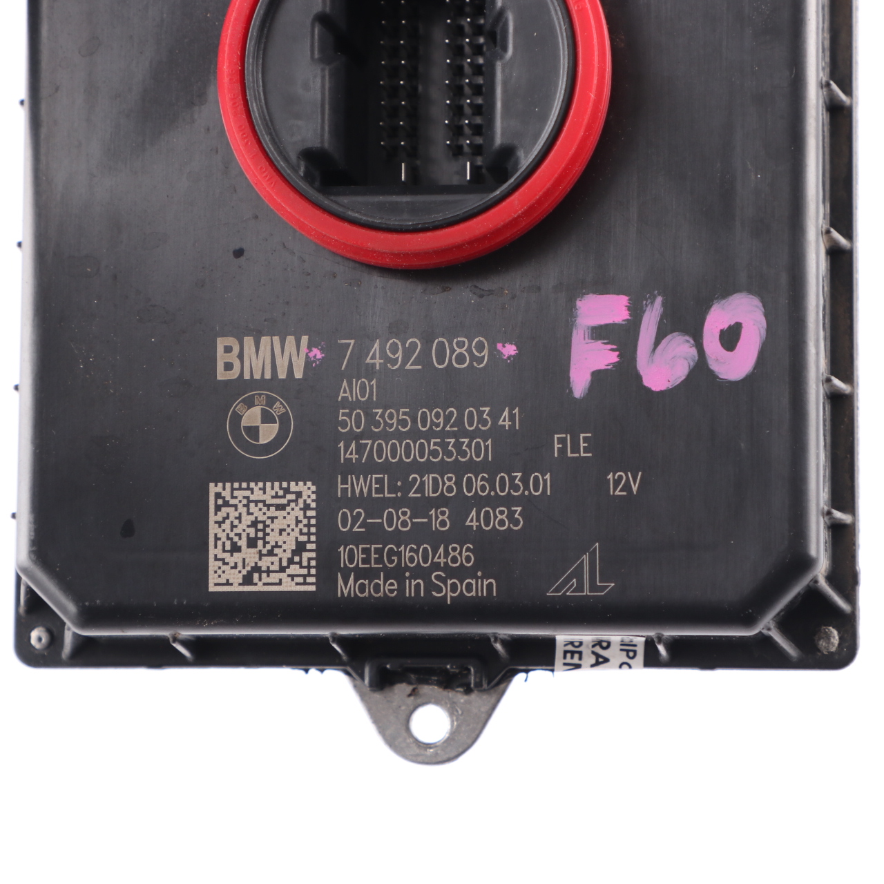 BMW F45 F48 Mini F55 F56 LED Contrôle de niveau Ballast Modul 7492089