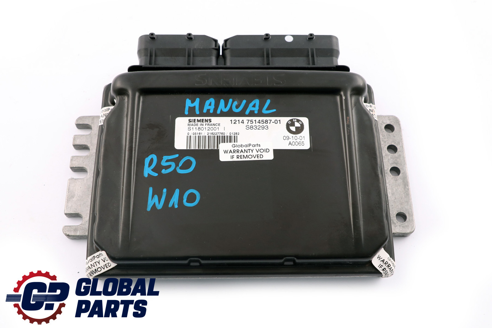 Mini Cooper One R50 DME Petrol Engine Control Unit ECU 7514587 Manual