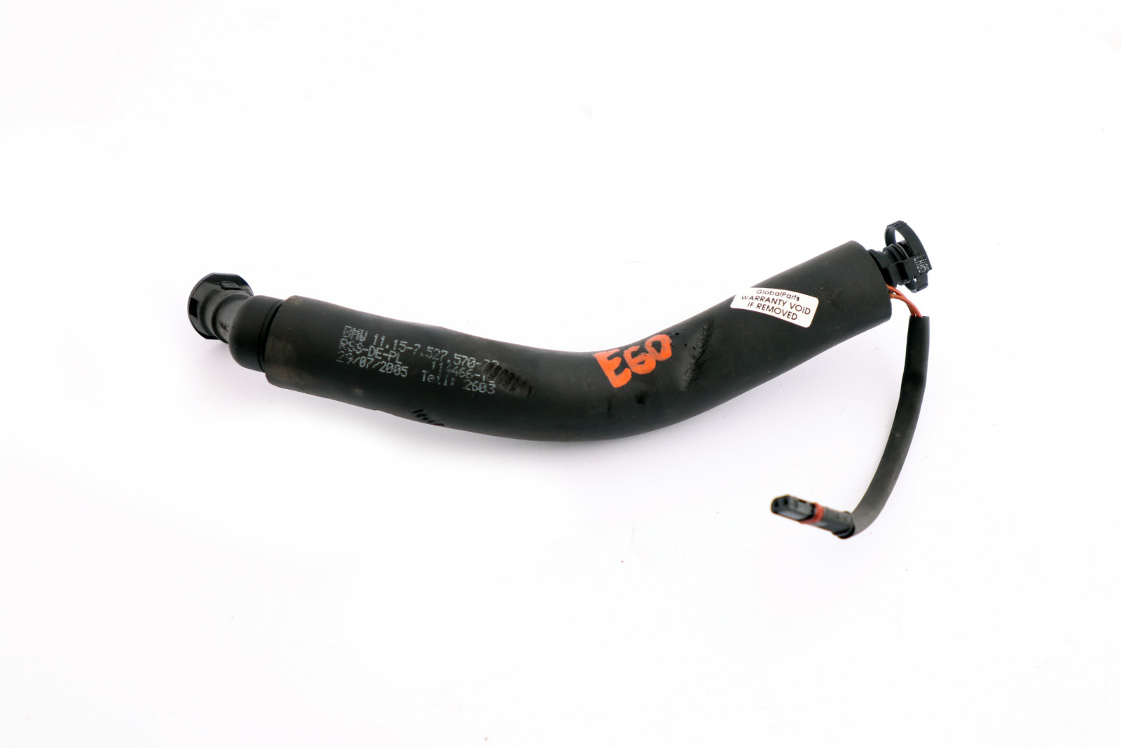 BMW 1 3 5 7 Serie E60 E65 E87 E90 Conduite de Retour 7527570 11157527570