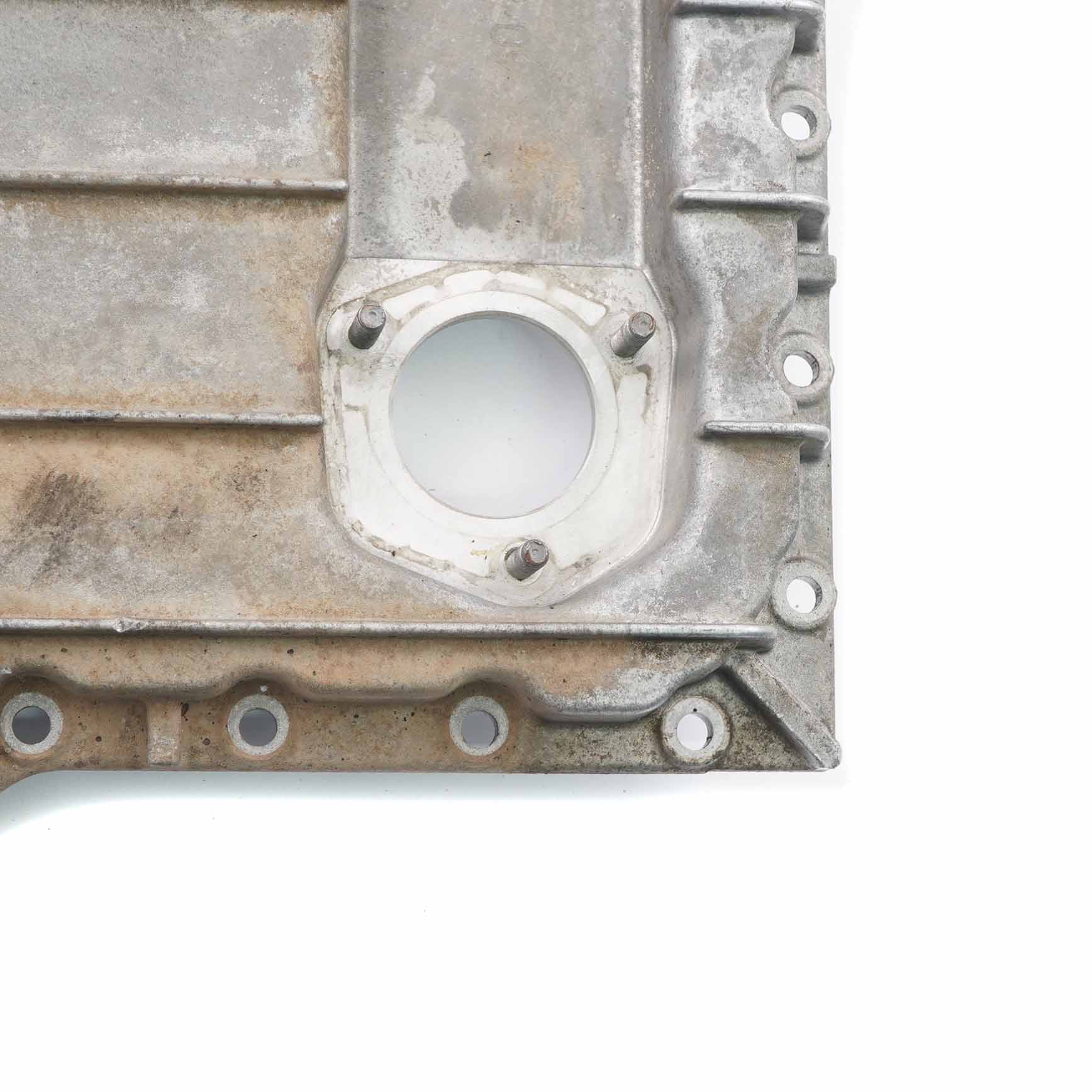 BMW X5 E70 4.8i N62N Pièces inférieures du carter d'huile du moteur 7551630