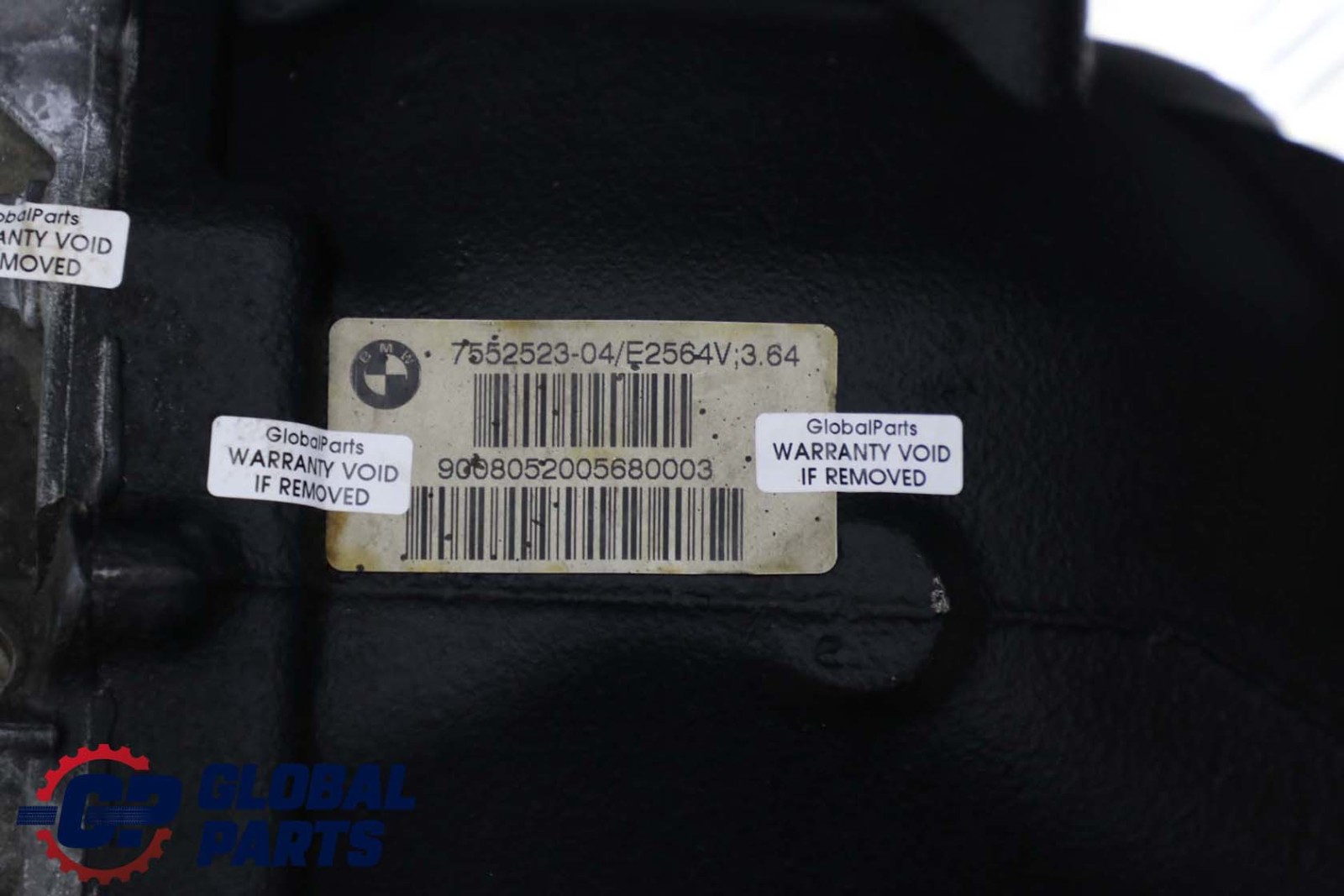 BMW X5 E70 3.0d 3.0sd M57N2 Différentiel arrière 3,64 Ratio 7552523 GARANTIE