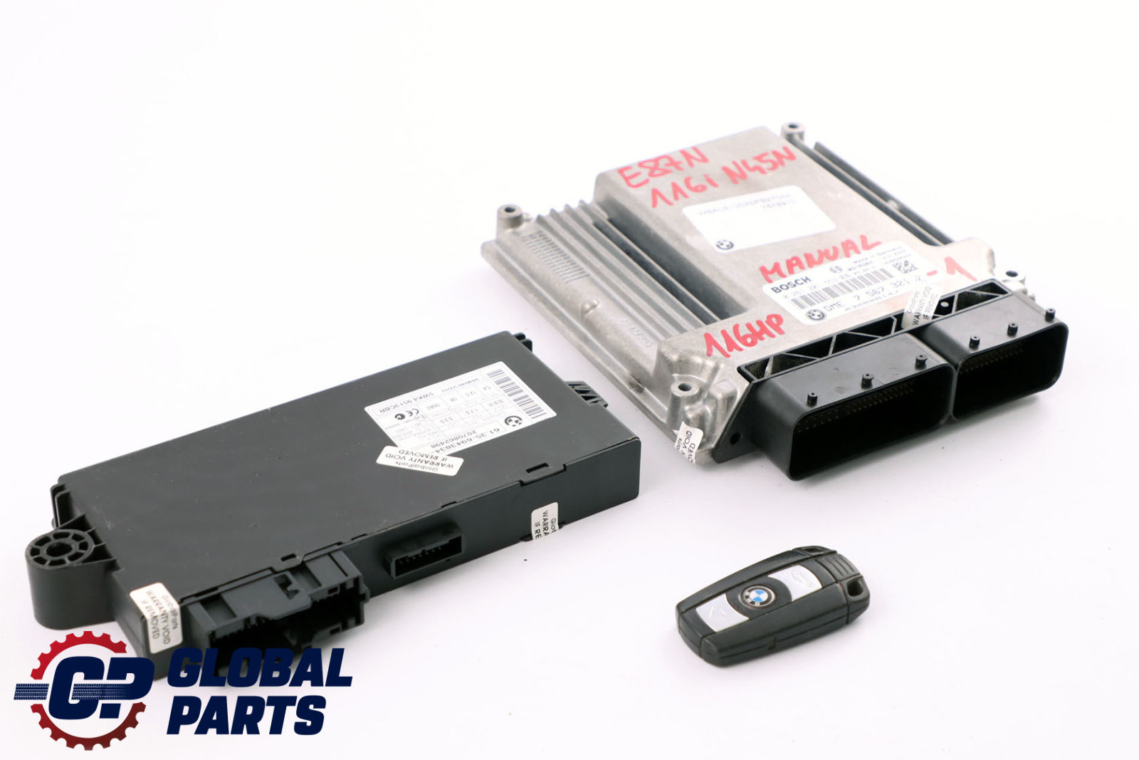 BMW 1 3 Series E81 E87 LCI E90 116i 316i N45N ECU Kit DME 7567321 + CAS3 + Key