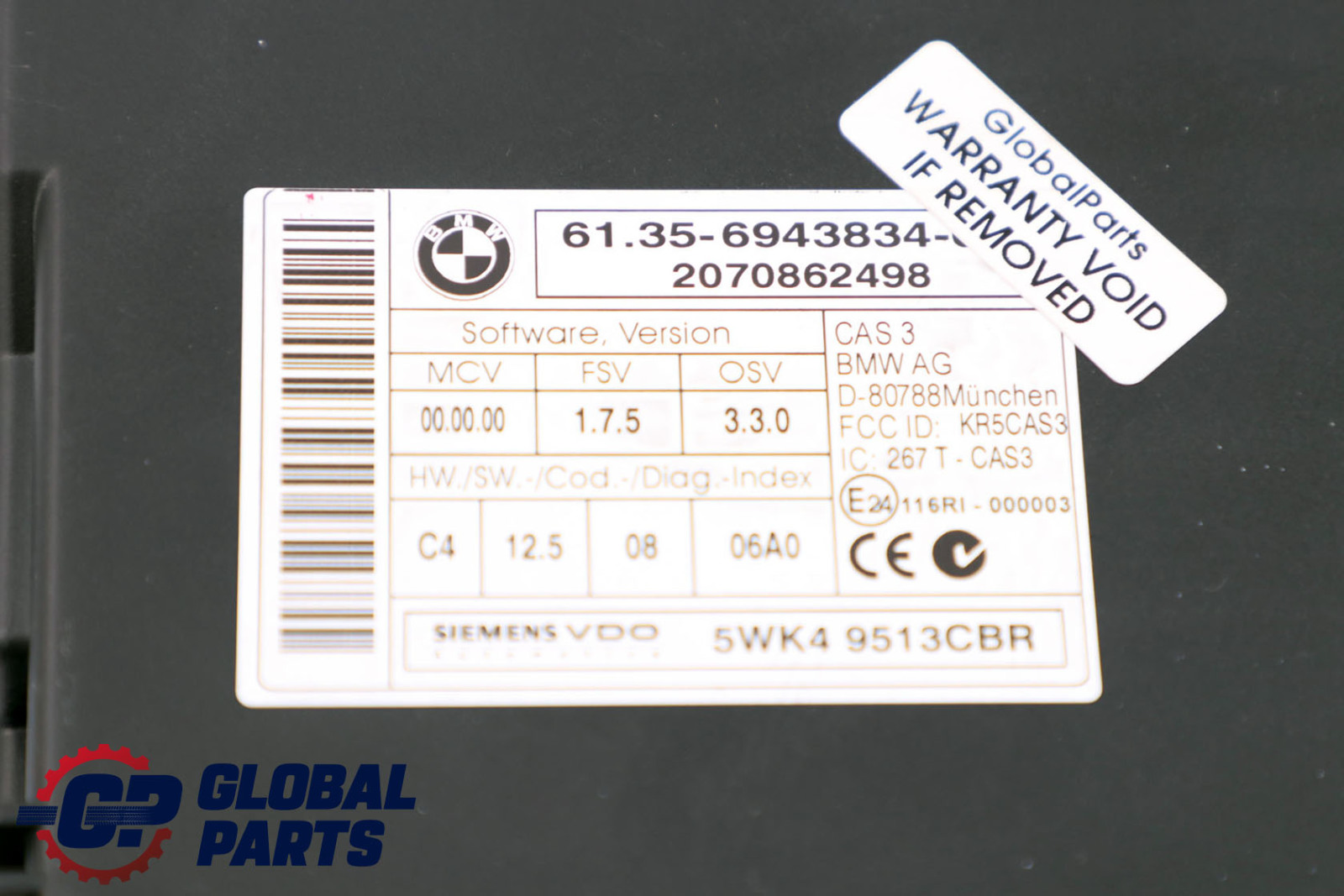 BMW 1 3 Series E81 E87 LCI E90 116i 316i N45N ECU Kit DME 7567321 + CAS3 + Key